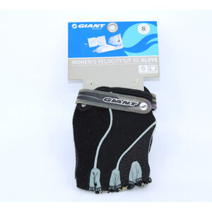 A0 New Women's GIANT Velocity S/F XC Cycling Gloves Black Size Small